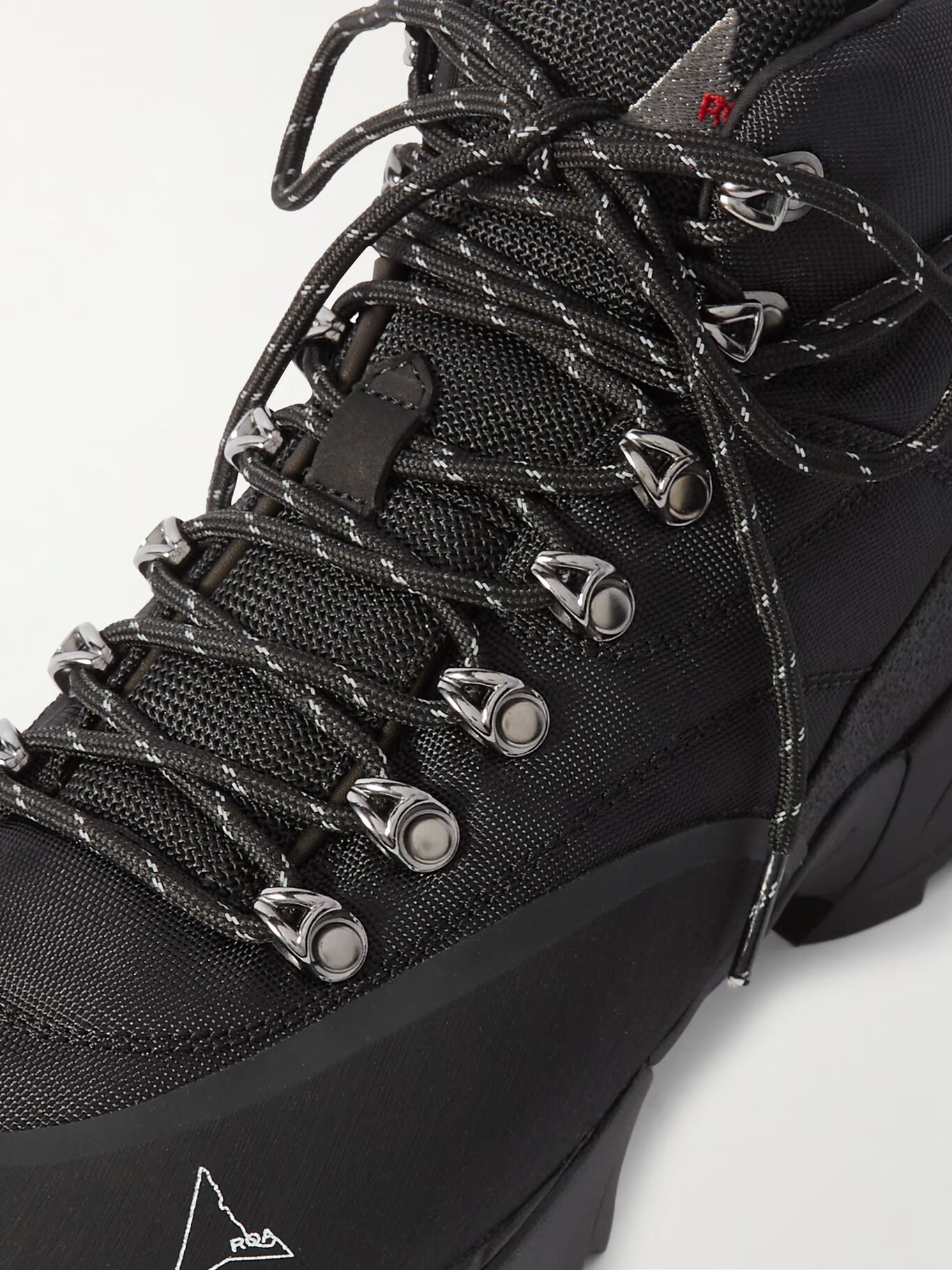 

Ботинки из замши и резиновой отделки Cordura от Andreas Strap ROA, черный