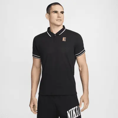 

Футболка Nike NikeCourt Heritage, черный/белый