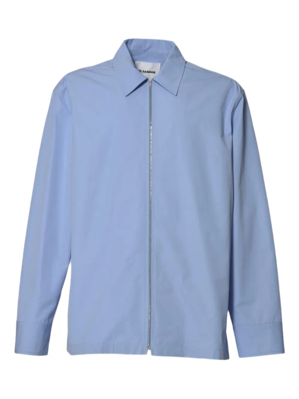 

Рубашка на молнии JIL SANDER, синий