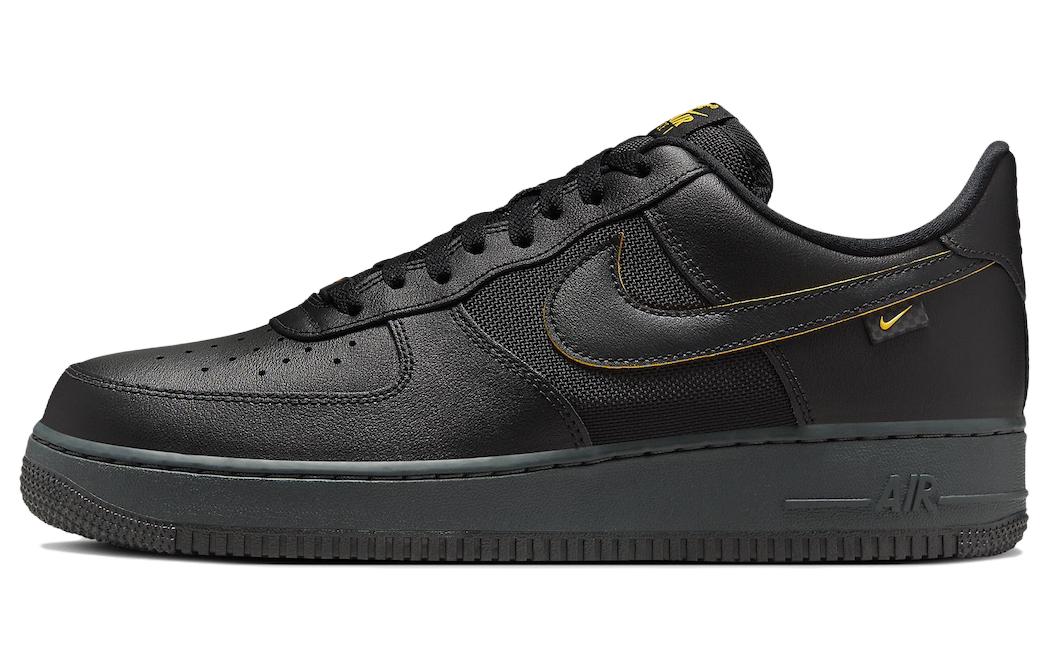 

Nike Air Force 1 Black University Gold, Чёрный Жёлтый