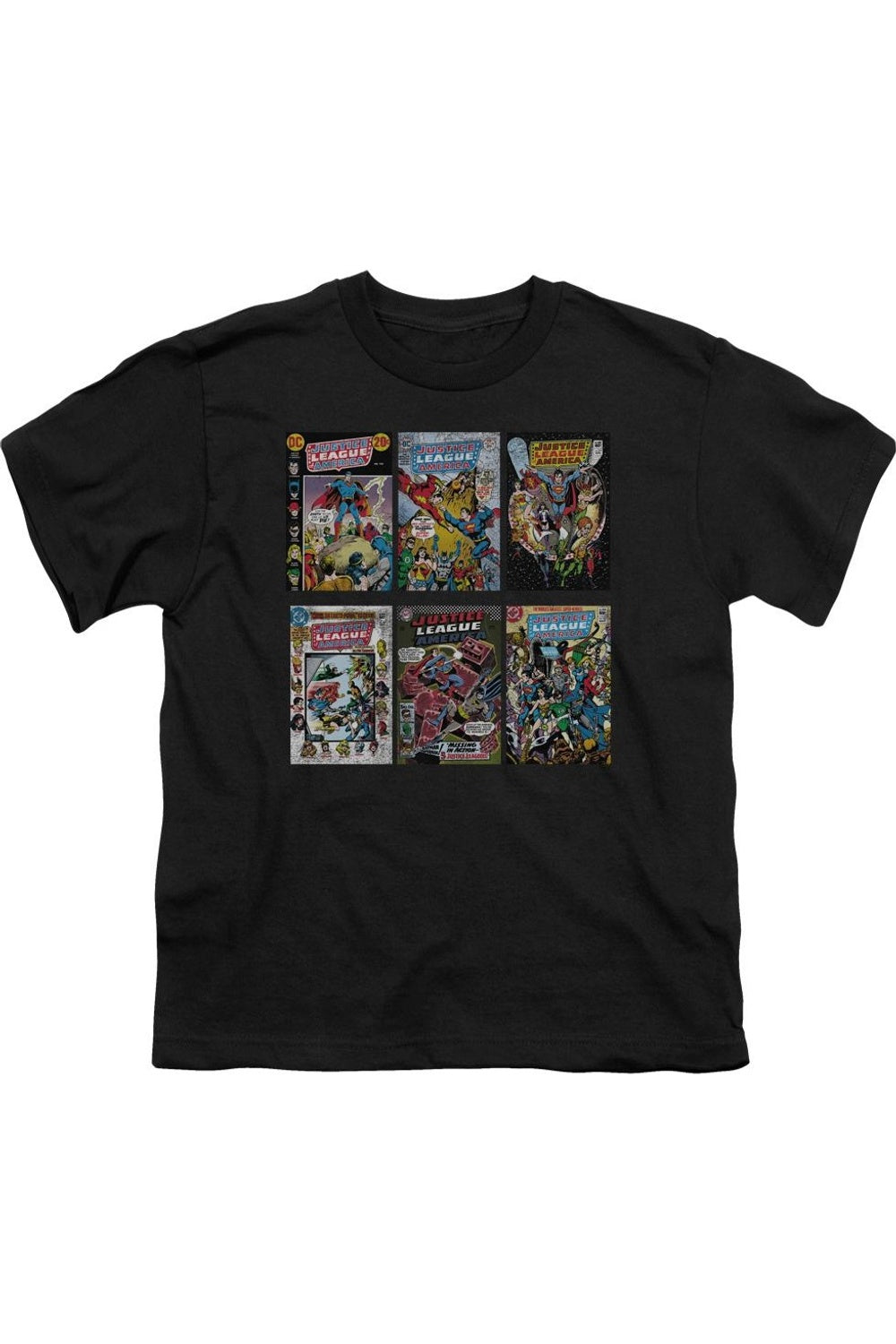 

Футболка с коротким рукавом для детей с обложками DC Comics Gildan, черный