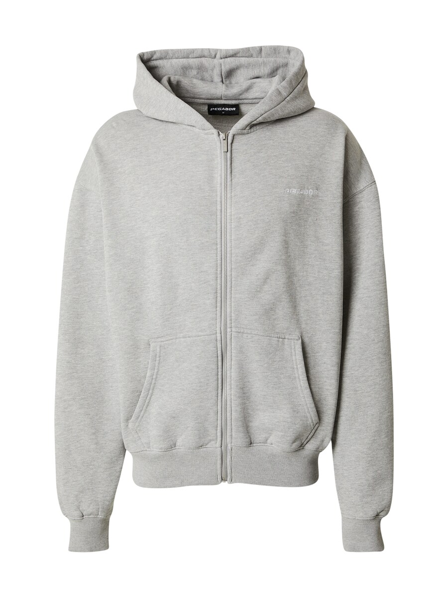 

Худи с капюшоном на молнии Pegador, mottled grey