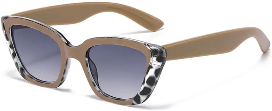 

Солнцезащитные очки с защитой UV400 | «Кошачий глаз» с леопардовым принтом и градиентом | для женщин и мужчин, для занятий спортом на открытом воздухе и вождения DSVIGF, C6 Khaki Leopard