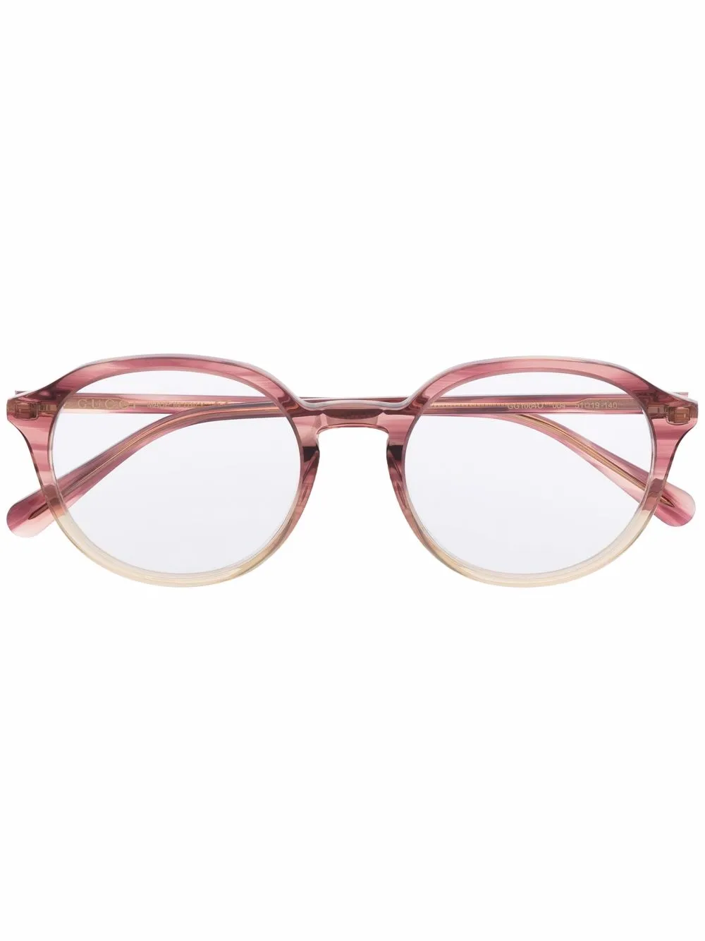 

Очки с эффектом градиента Gucci Eyewear, коричневый