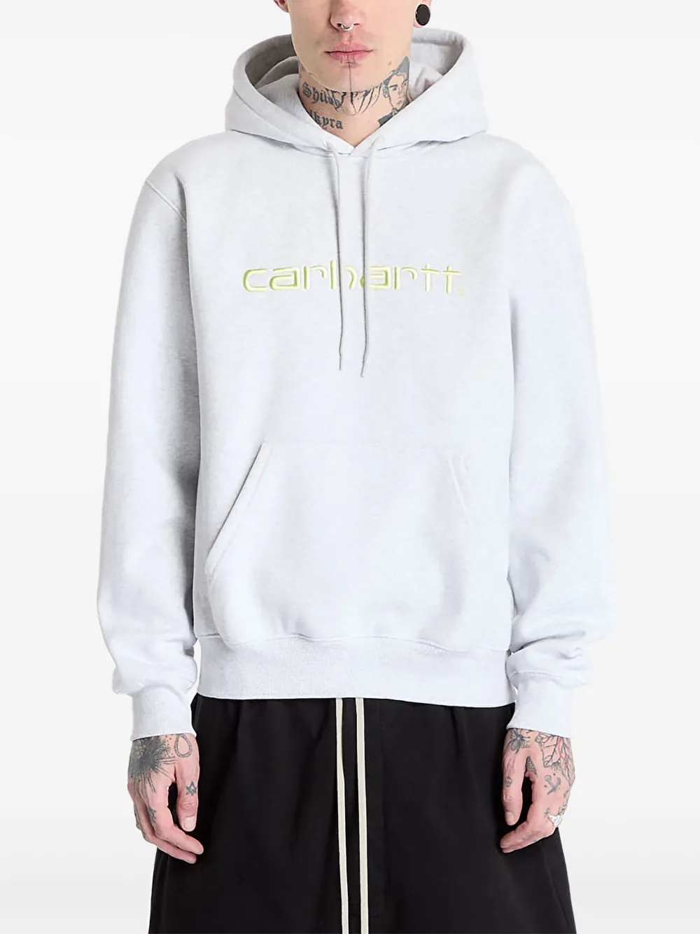 

Худи с вышитым логотипом CARHARTT WIP, серый