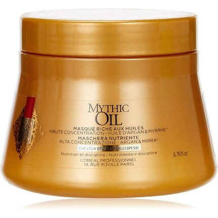 

Маска Mythic Oil с аргановым маслом для густых волос 200мл, L'Oreal
