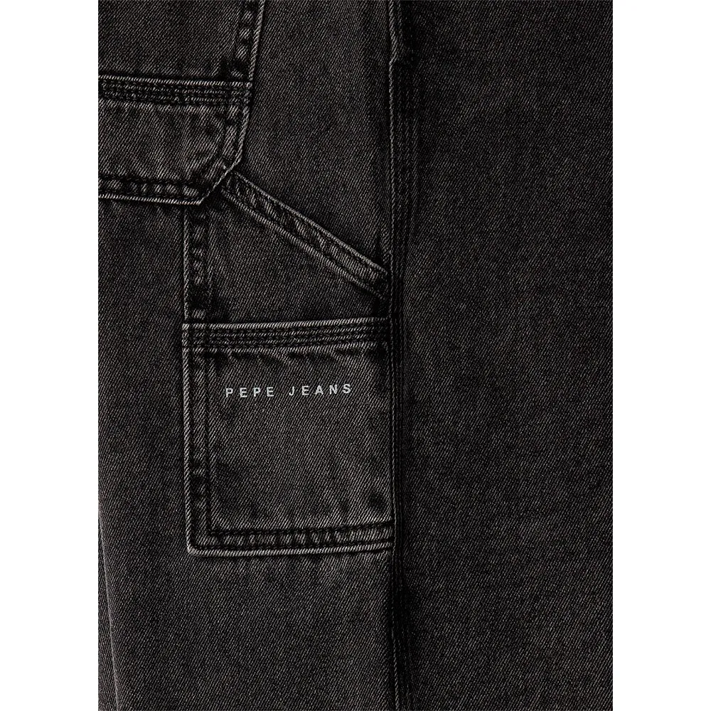 Джинсы Pepe Jeans Carpenter FS Chapman Loose Fit jeans, черный — фото 4