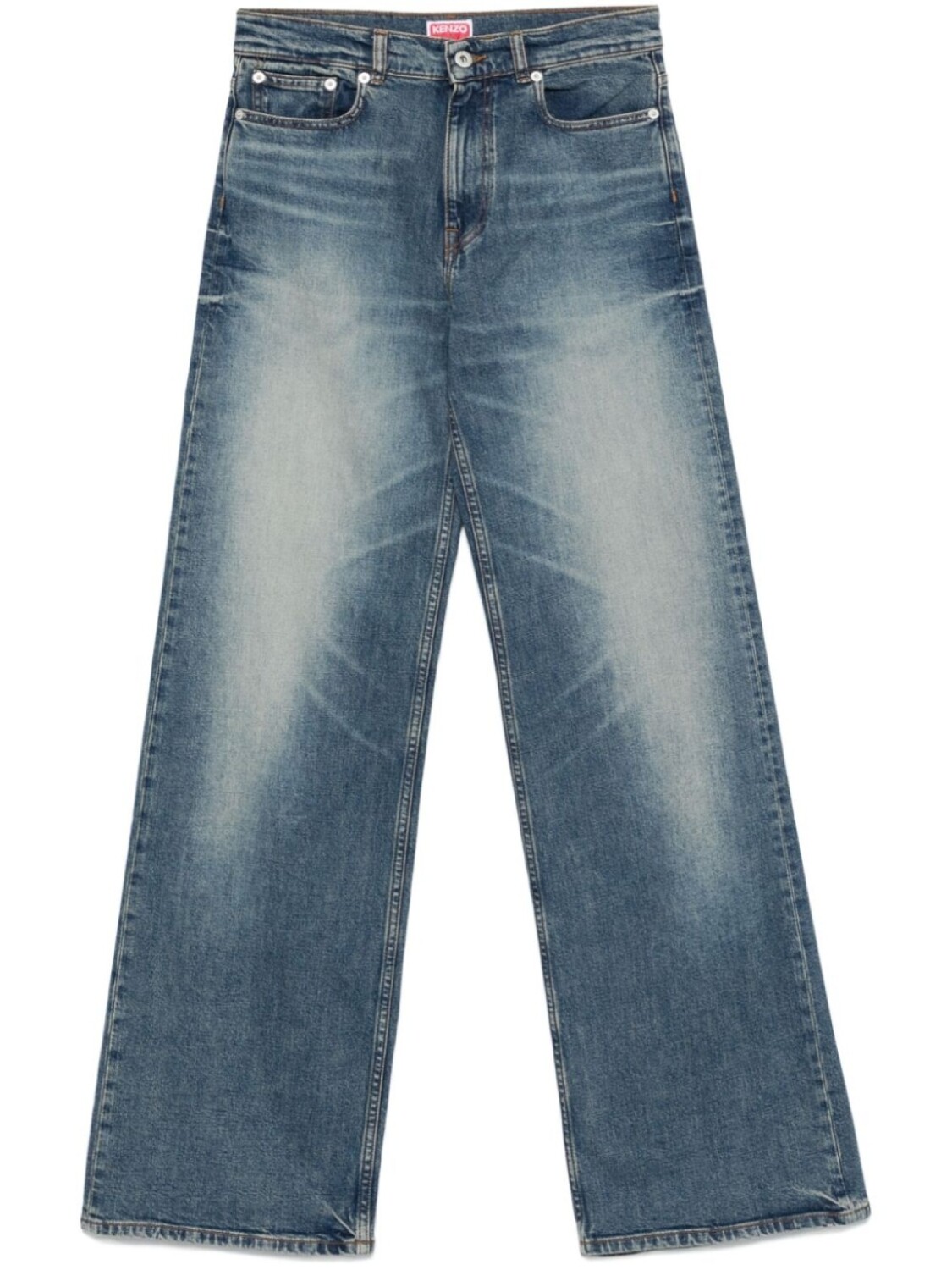 

Прямые джинсы Kenzo, синий