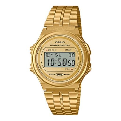 

Часы CASIO YOUTH Series Vintage Series Fashion Stylish Retro Small Business Casual Small Dial Waterproof Quartz Stainless Steel Strap Color Watch Analog Unisex Mens Gold Digital, желтый