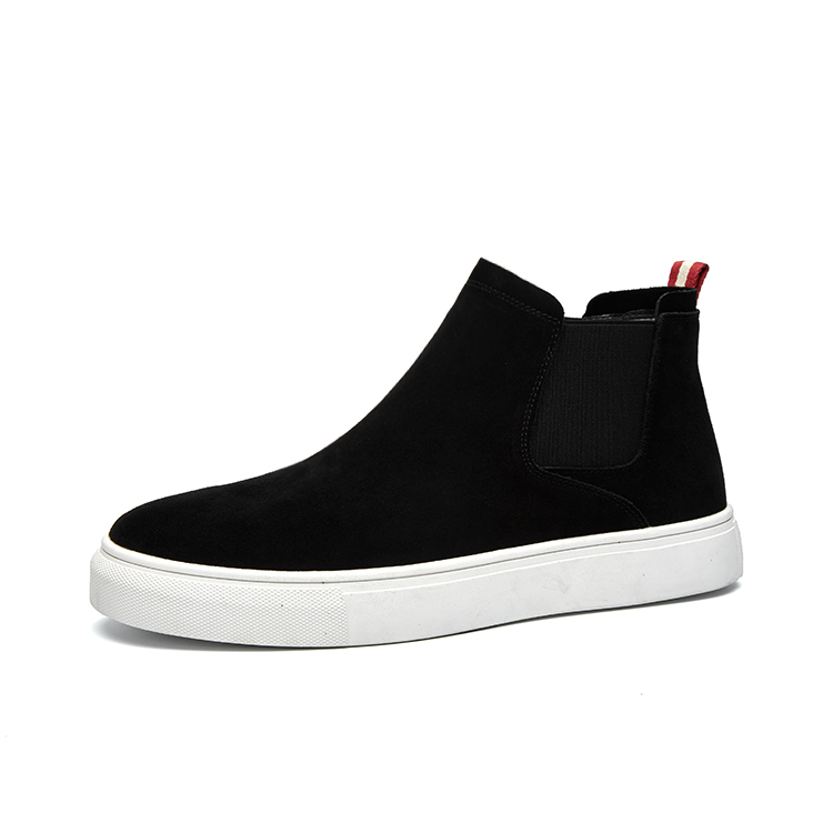 Челси-ботинки из нубука мужские AOXIANG, a9167-1 белый base insulated shoes style — фото 4
