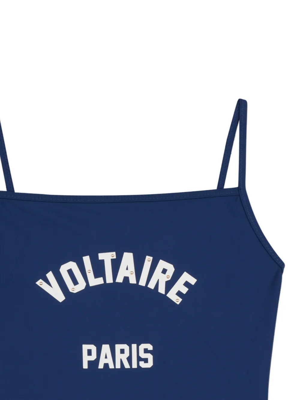 Купальник с принтом Zadig & Voltaire Kids, синий — фото 3