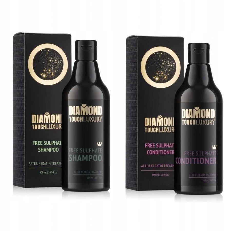 

Набор для кератинового выпрямления Diamond Touch Luxury 2x500 мл