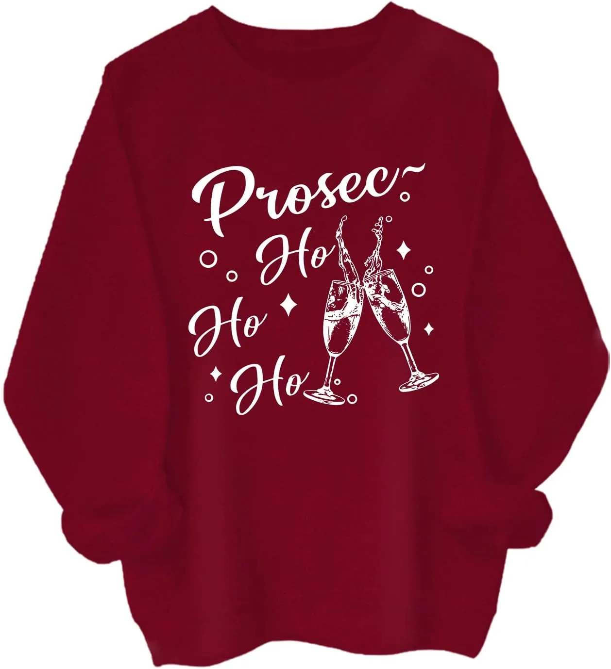 

Prosecc- H-O H-O Sweatshirt Christmas Martini