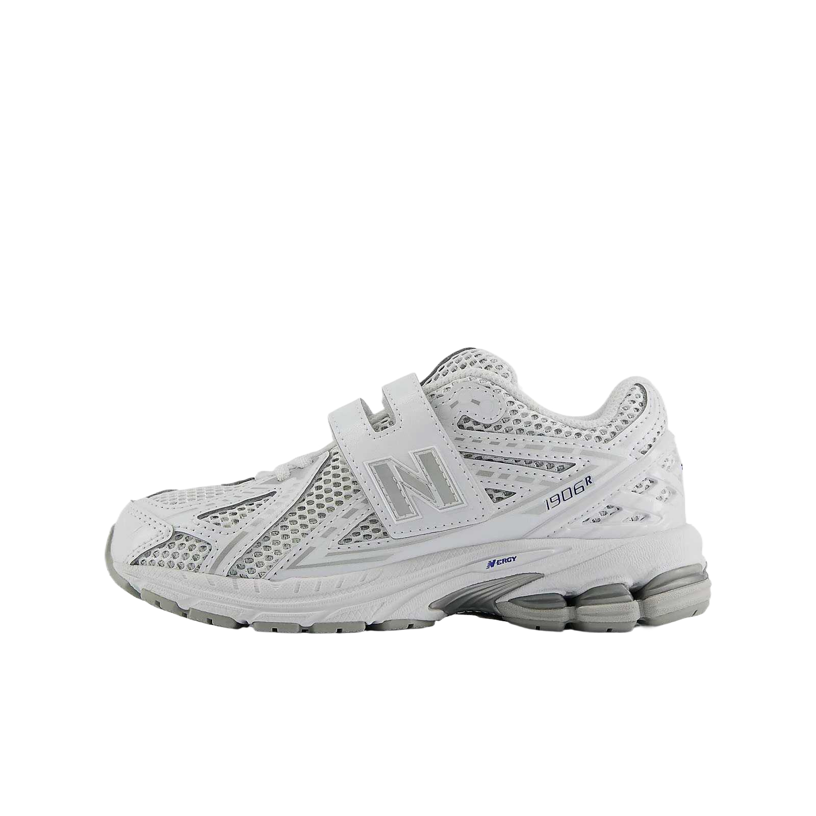 

1906 Низкие детские кроссовки для детей от 3 до 7 лет New Balance, белый/серый