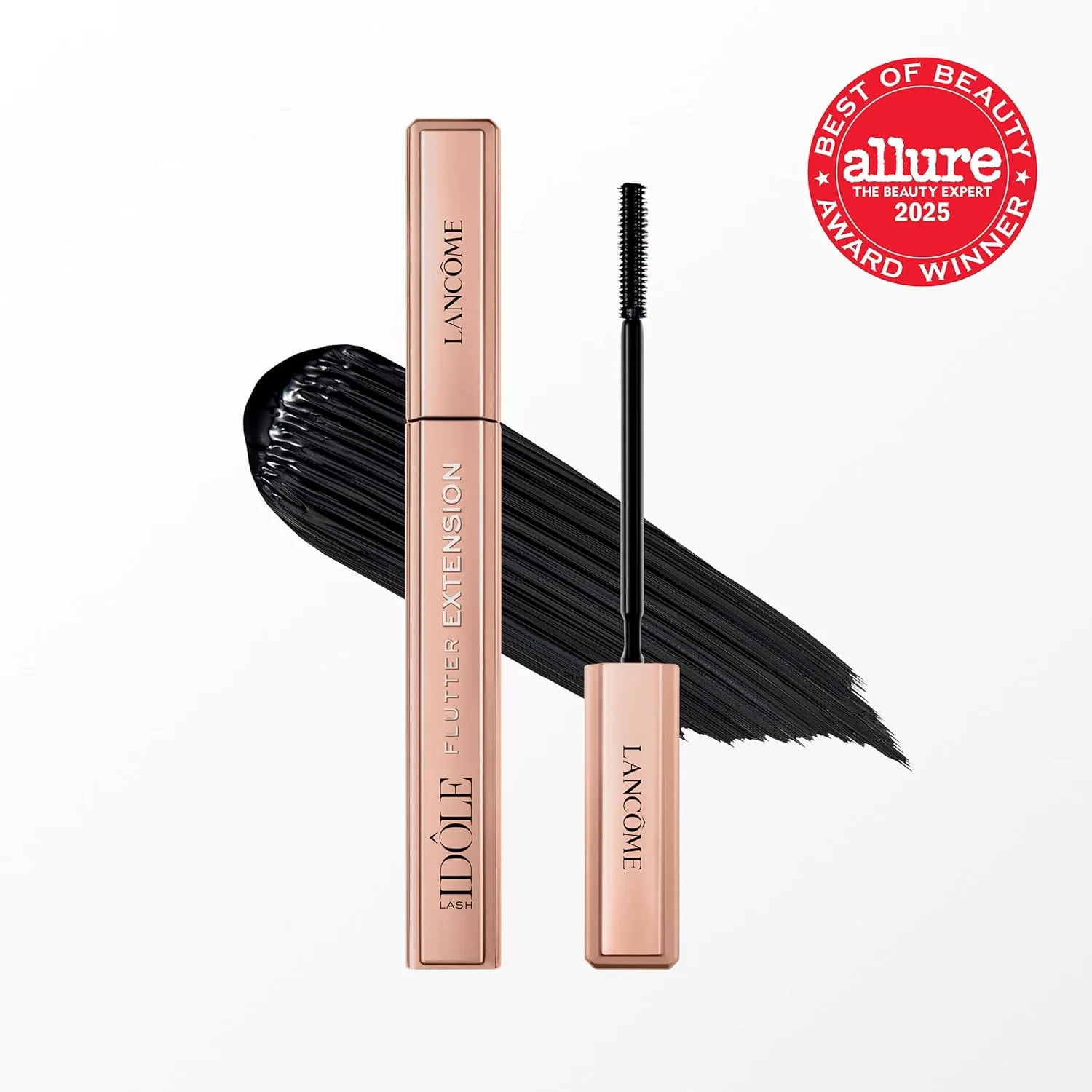 Тушь для удлинения ресниц Lancôme Lash Idôle Flutter Extension - черная, мгновенно создает эффект наращенных ресниц - устойчива к комочкам и осыпанию до 24 часов - черная 8,3 мл (2 шт.) — фото 2