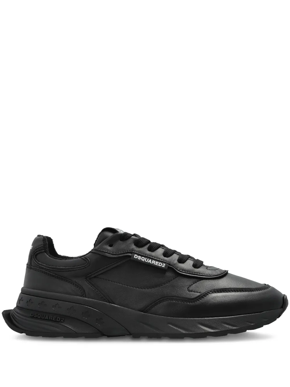 

Кожаные кроссовки Sprinter DSQUARED2, черный