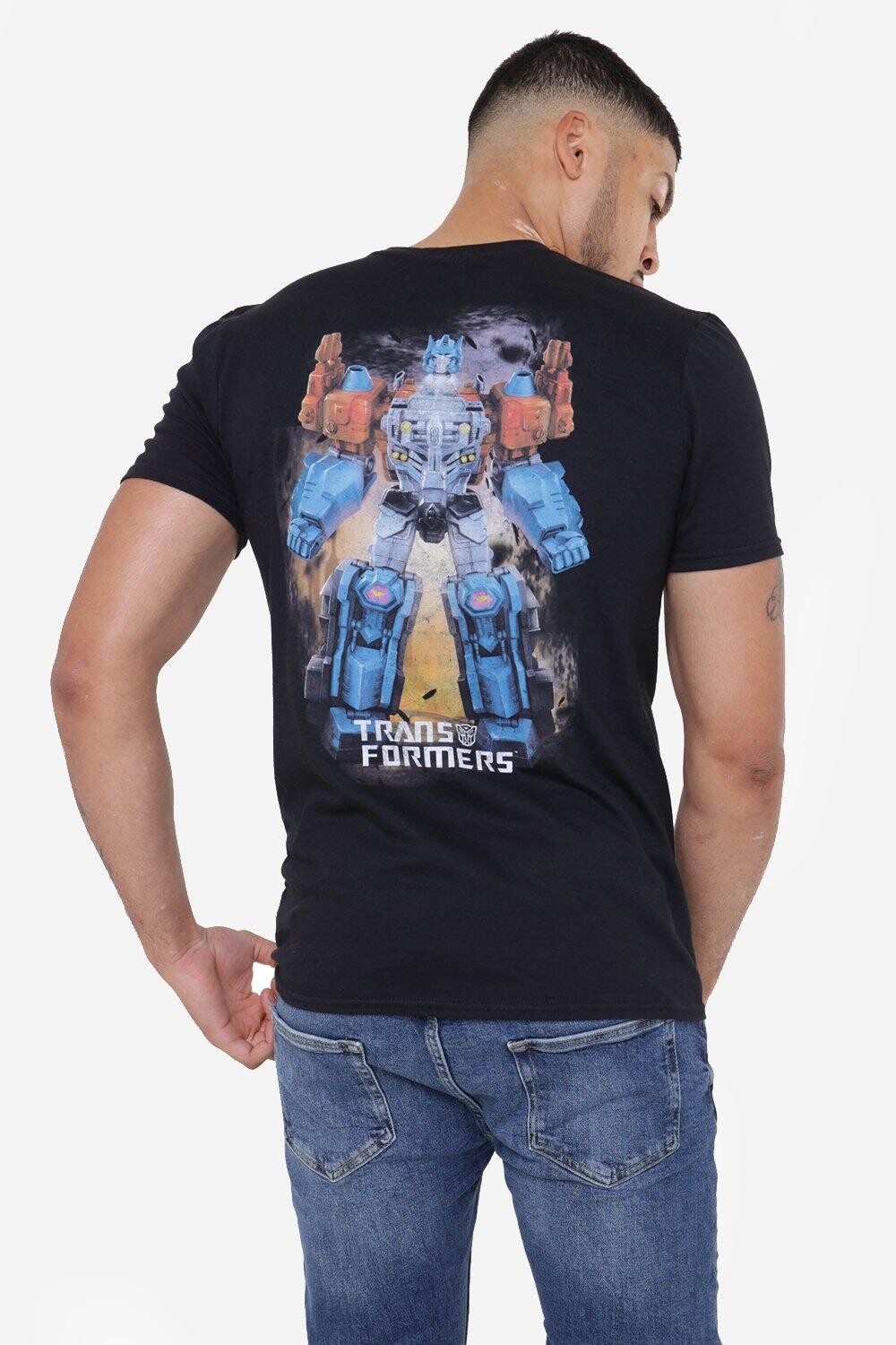 

Мужская футболка Optimus Ready Transformers, черный