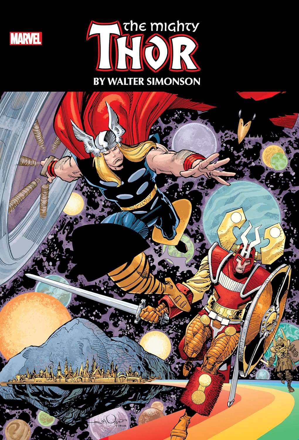 

Thor By Walter Simonson Omnibus Simonson Thor & Balder The Brave Cover [New Printing 2] (Marvel Universe)