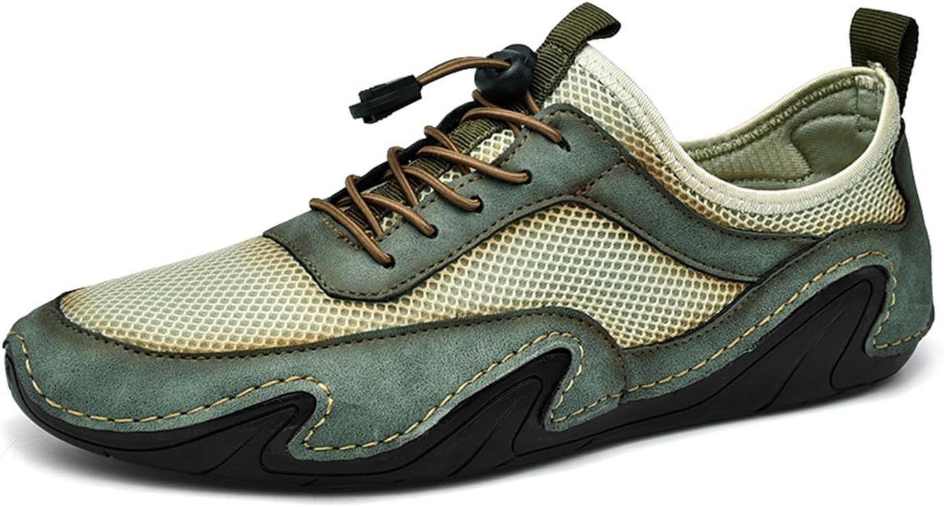

Мужские слипоны, кроссовки, лоферы, повседневная обувь, стильные итальянские ручной работы, дышащие прогулочные туфли, офисные кроссовки, мокасины Angrymonkey, зеленый