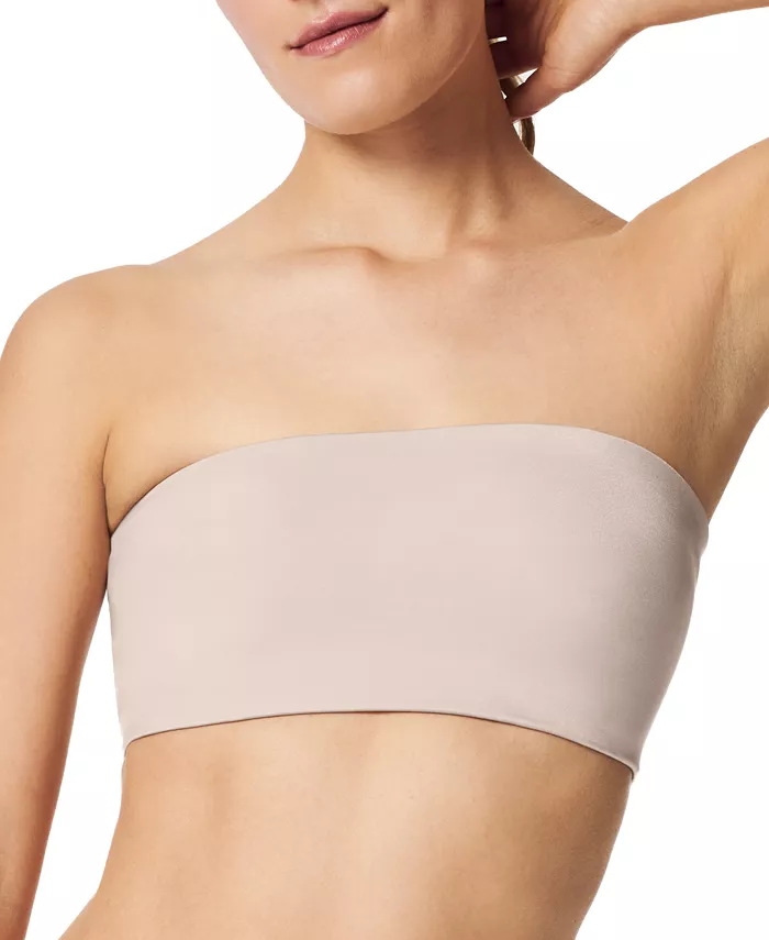

Женский бандажный бюстгальтер на завязках Smoothing Bandeau Bra 30112R SPANX, коричневый/бежевый