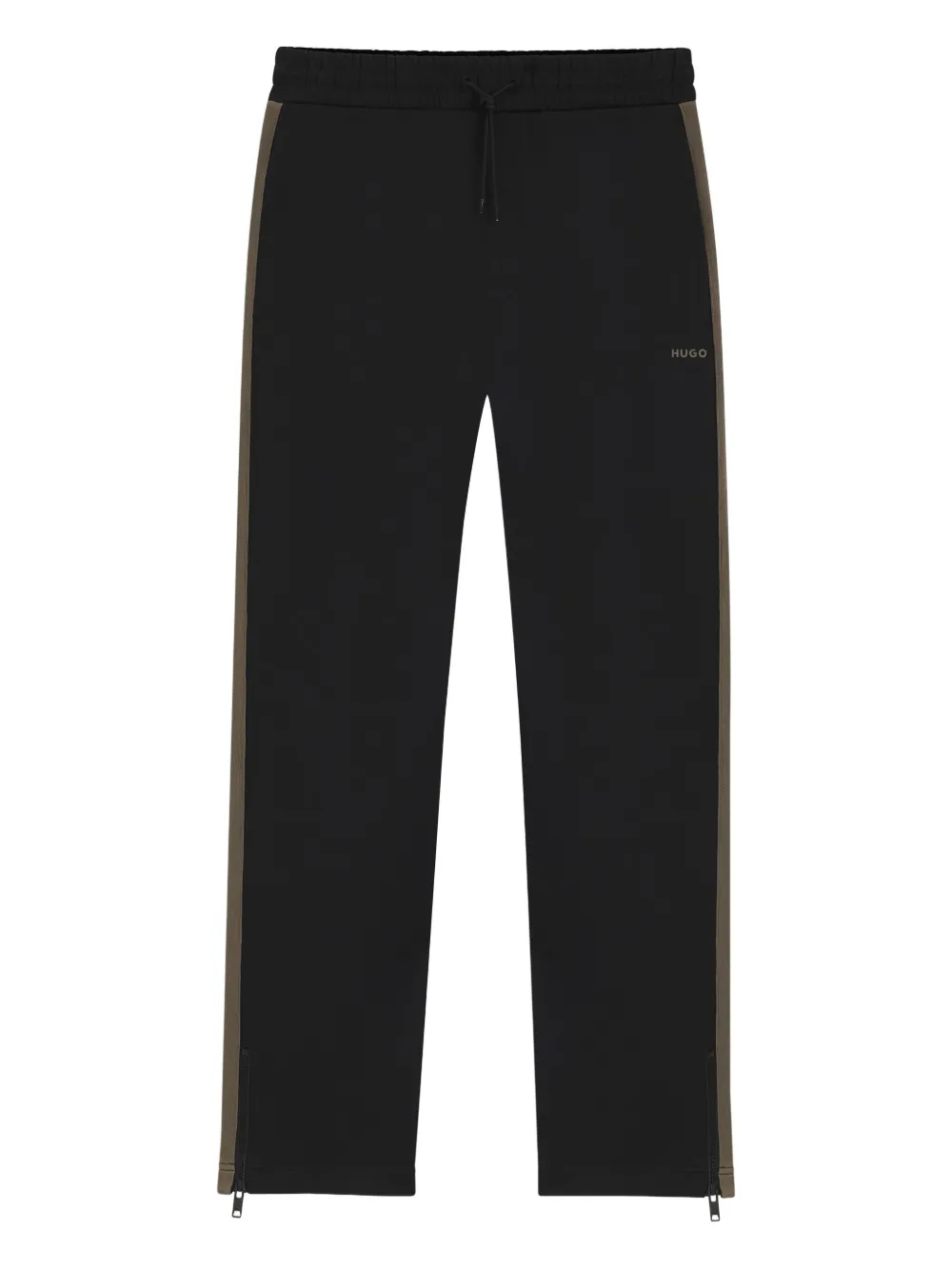 

Спортивные брюки с кулиской и лампасами HUGO, черный