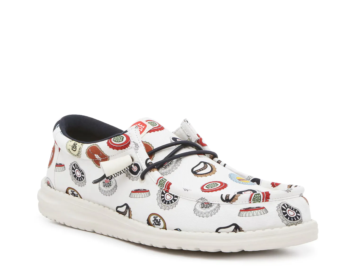 

Кроссовки Wally Spring Breaker Beer Bash Slip-On Sneaker Heydude, цвет white_multicolorbottlecapprint, Белый, Кроссовки Wally Spring Breaker Beer Bash Slip-On Sneaker Heydude, цвет white_multicolorbottlecapprint