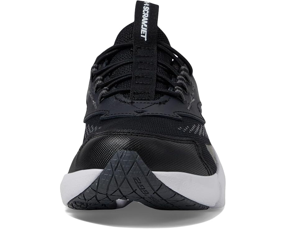 Кроссовки Under Armour Kids Pre School Scramjet 6 Alternate Lace, цвет Black/Castlerock/White — фото 3