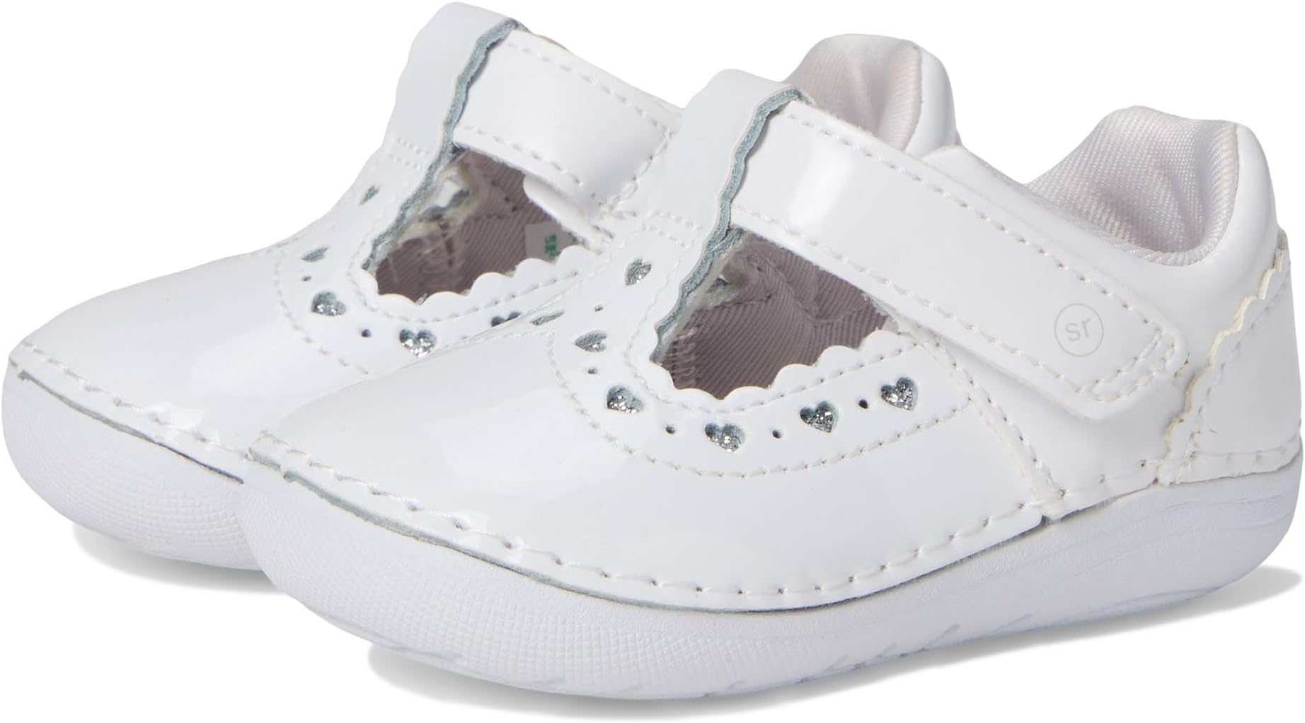 

Балетки Stride Rite SM Adira, цвет White Patent