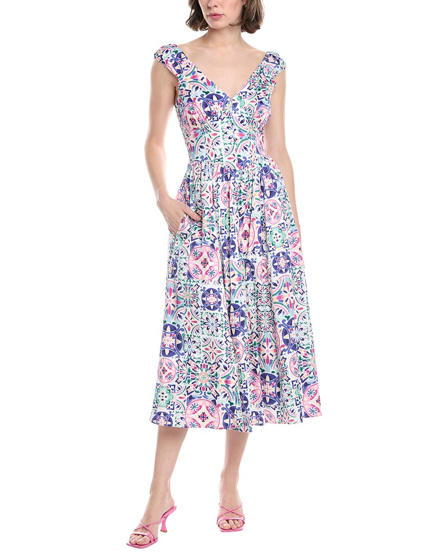 

Эрмоза Валентина Миди платье Hermoza, белый