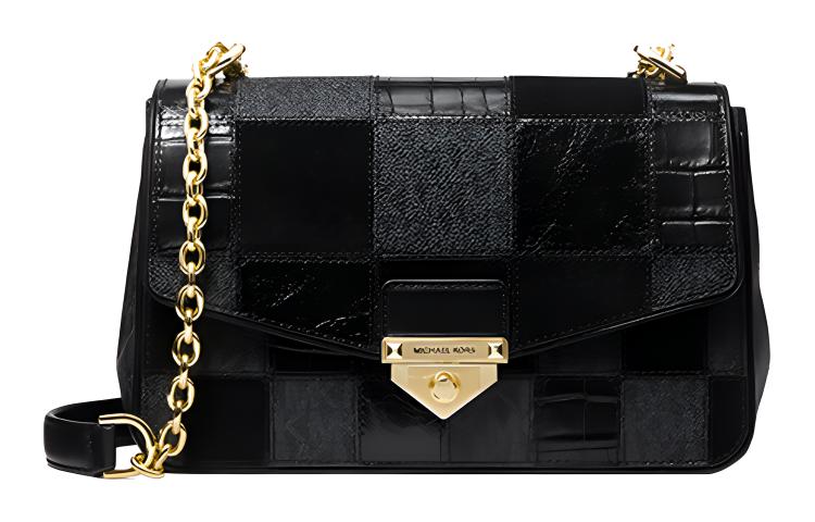 

MICHAEL KORS Женская сумка через плечо из искусственной кожи черная большая
