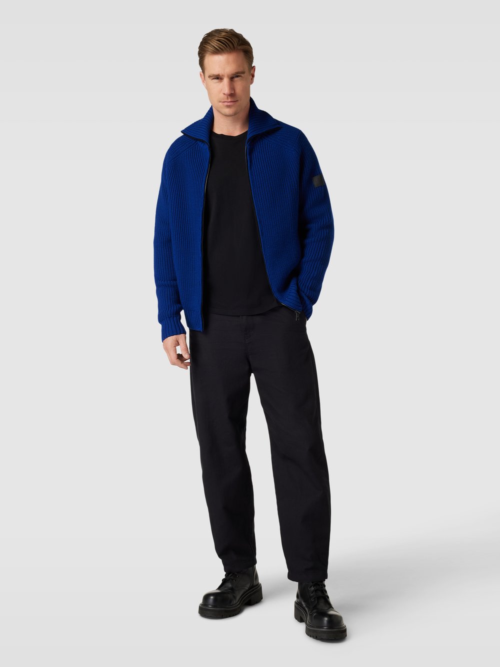 

Шерстяной кардиган с отложным воротником THE KOOPLES