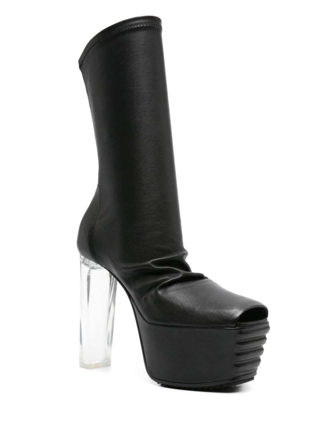 

Ботинки с открытым носком Rick Owens, черный