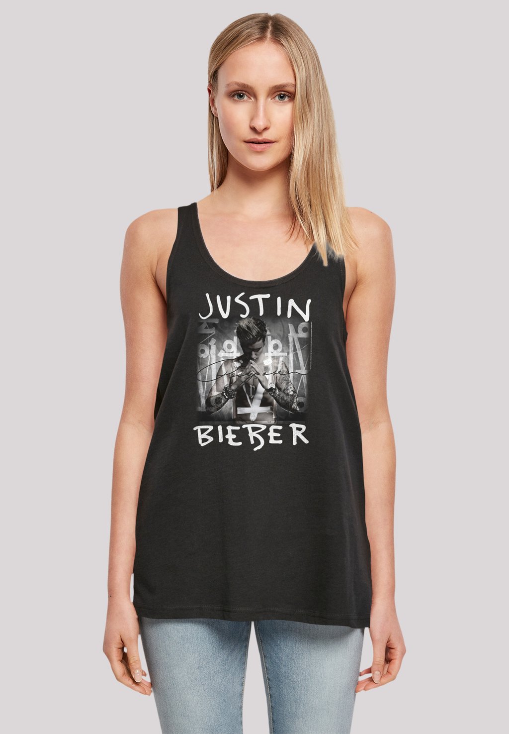 

Топ JUSTIN BIEBER PURPOSE ALBUM COVER F4NT4STIC, черный
