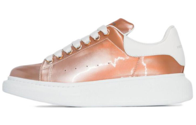 Кроссовки Alexander McQueen Oversized Sneakers 'Metallic Pink' Women's