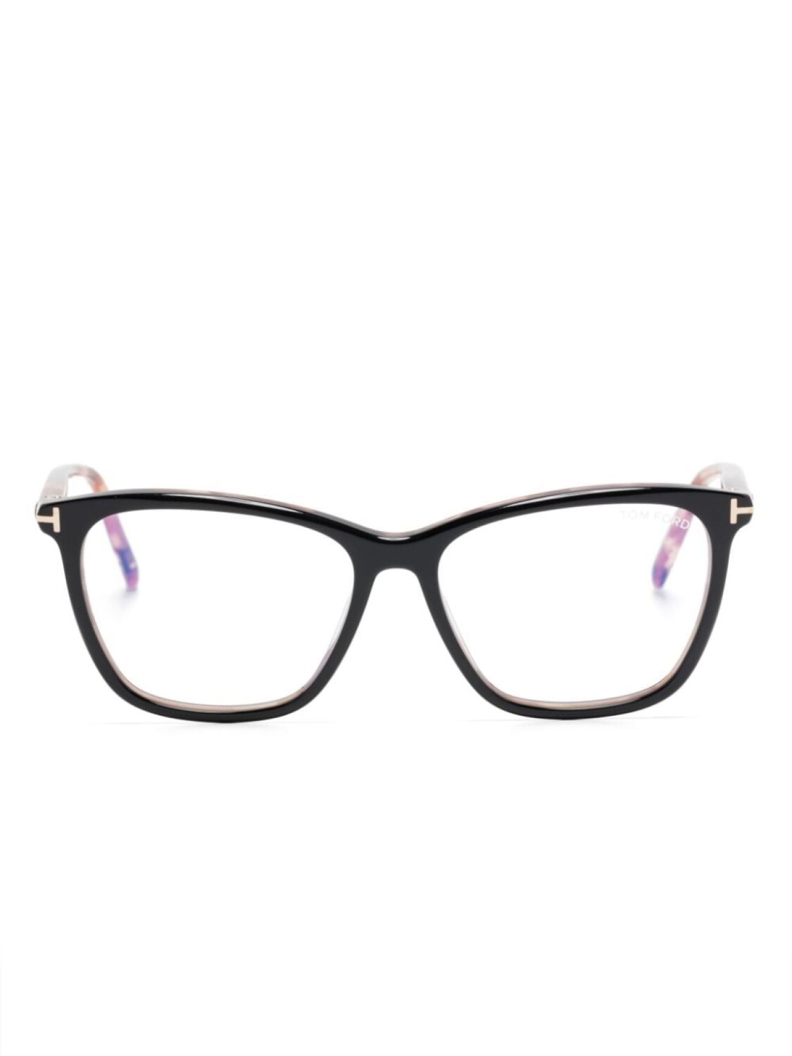 

TOM FORD Eyewear очки FT5989B в прямоугольной оправе, черный