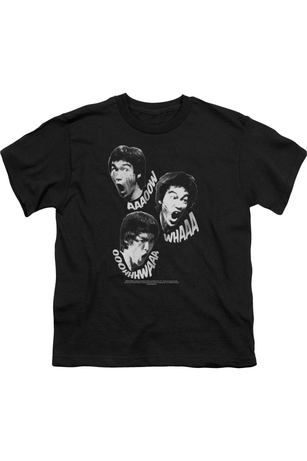 

Футболка с коротким рукавом для детей Bruce Lee Sounds Of The Dragon Gildan, черный