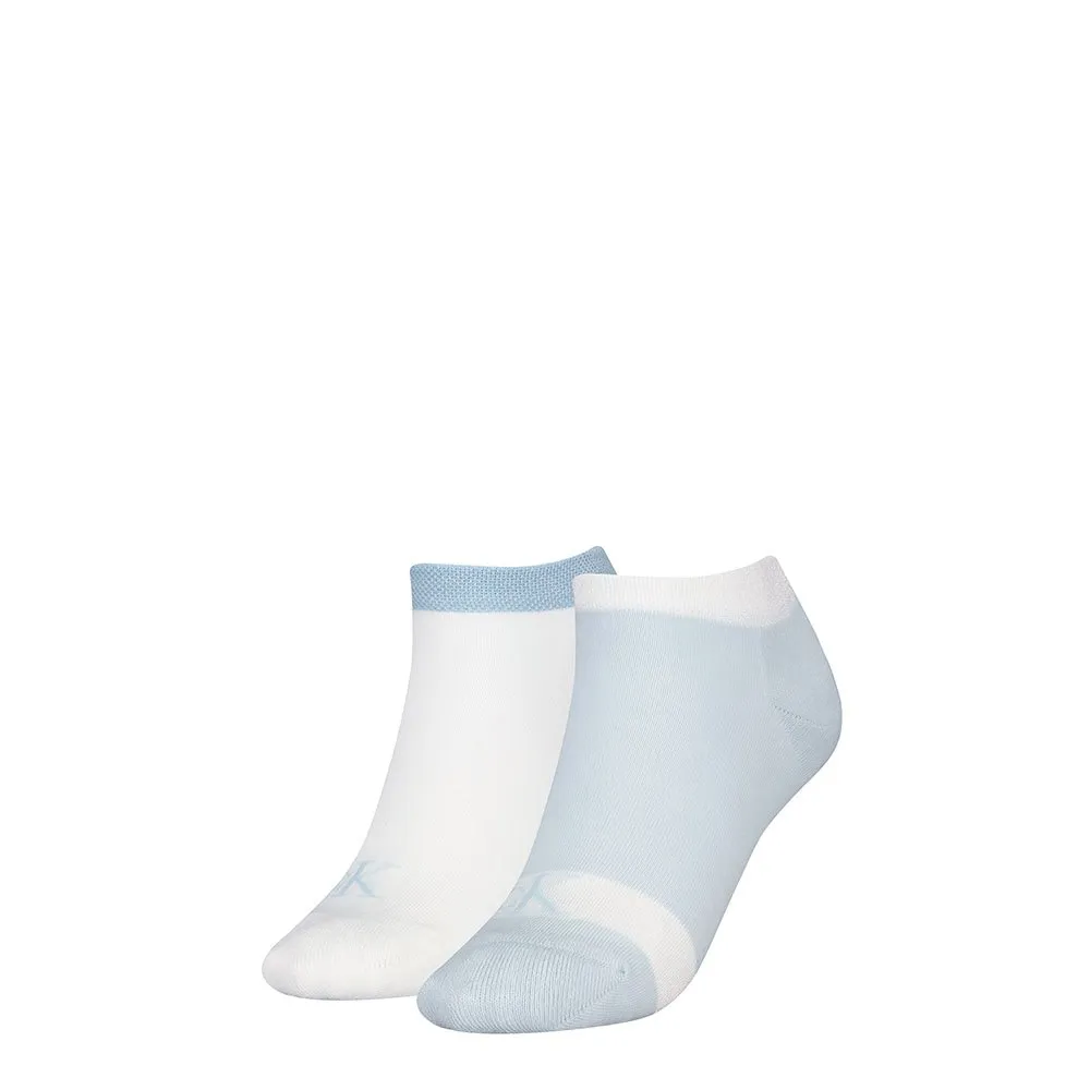 

Носки Calvin Klein 701230600 short 2 units, синий/белый