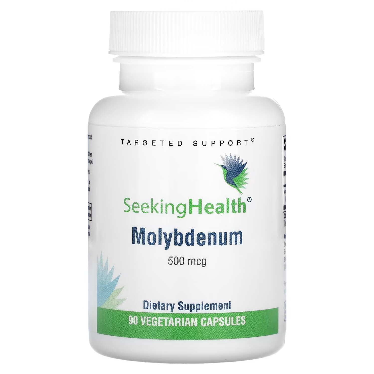 

Молибден Seeking Health, 500 мкг, 90 вегетарианских капсул