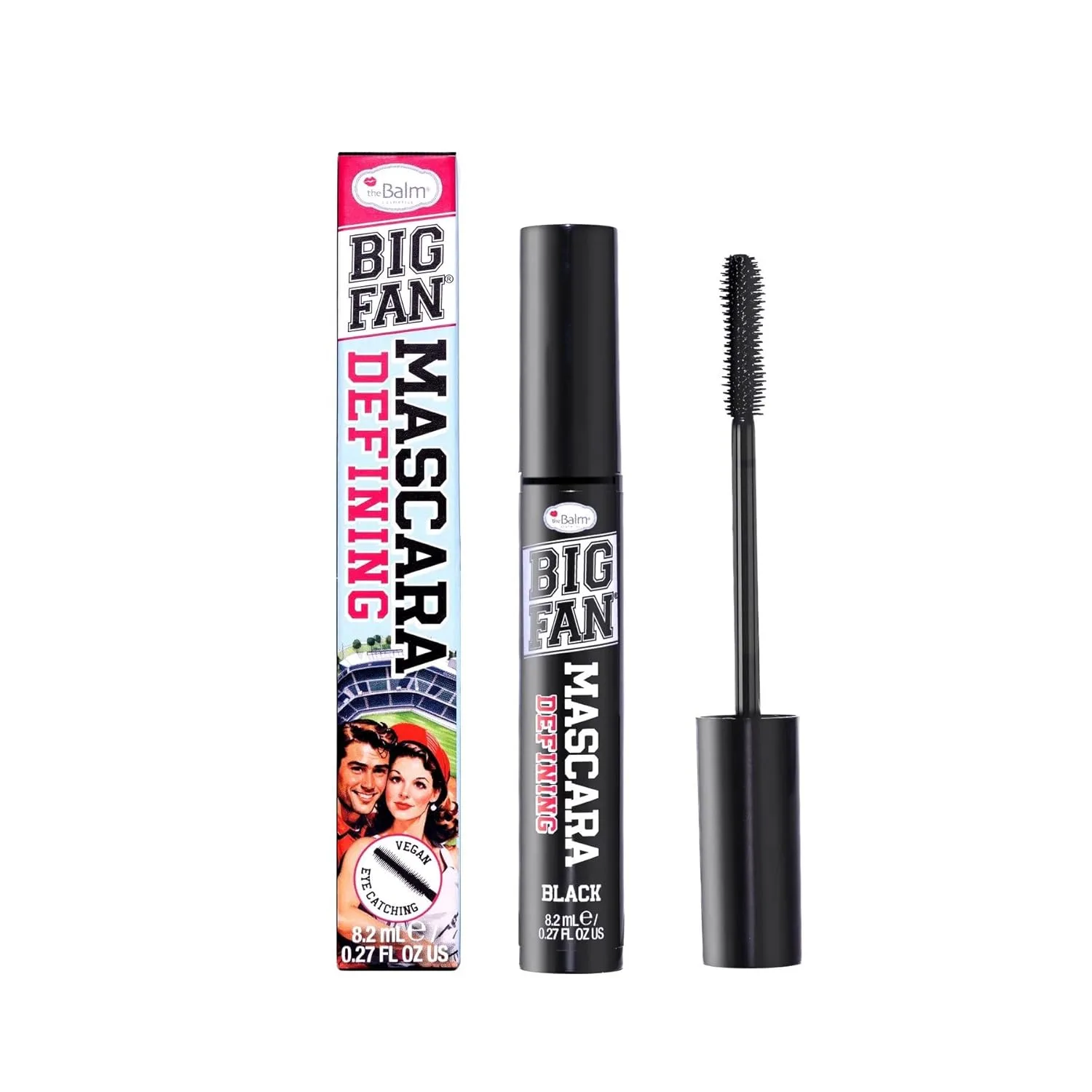 Тушь для ресниц theBalm Big Fan - Подчеркивающая текстура, Black