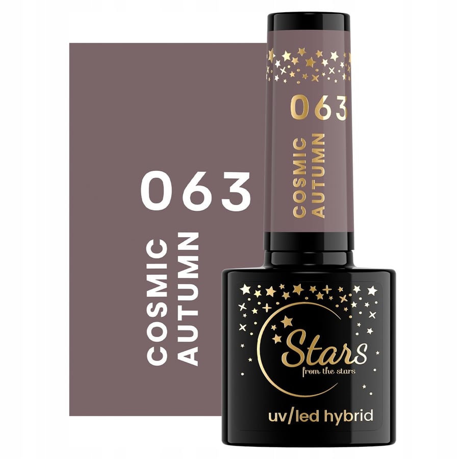 

Звезды от звезд ГИБРИДНЫЙ ЛАК ДЛЯ НОГТЕЙ Cosmic Autumn #063 Stars