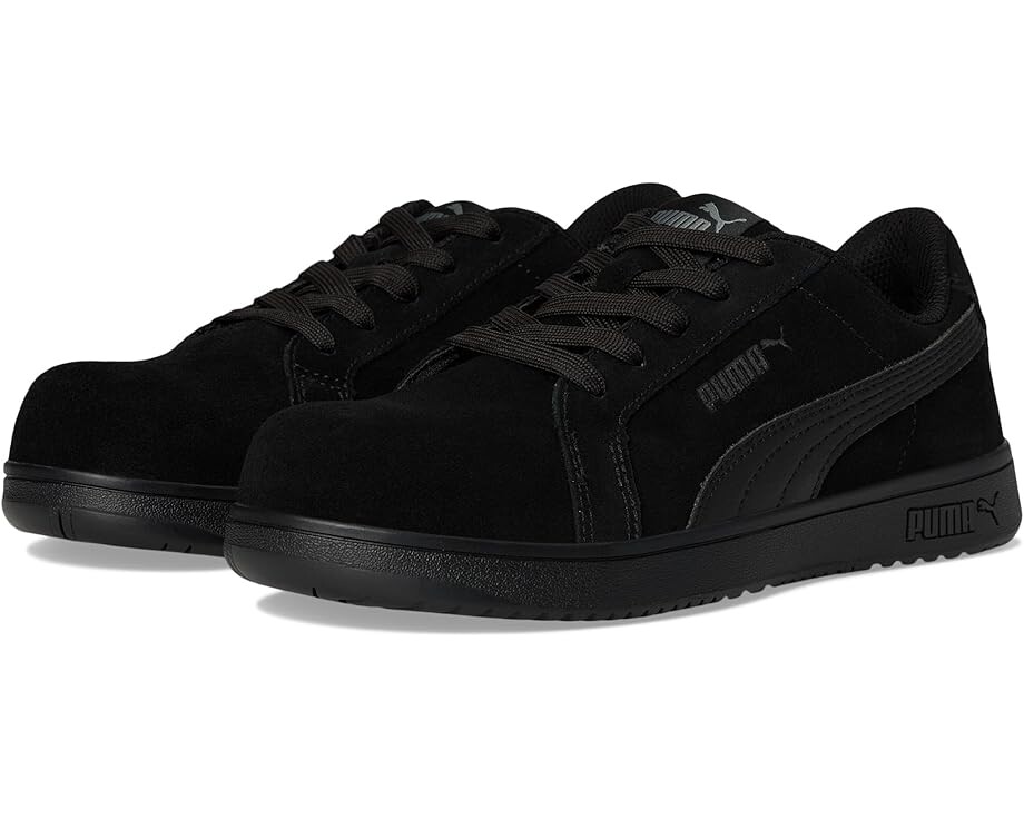 

Ботинки PUMA Safety Iconic Suede Low EH, цвет Black/Black/Black