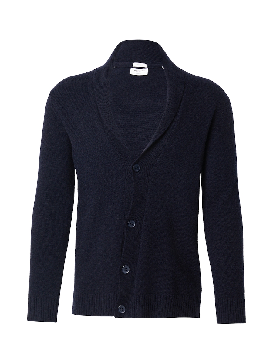 

Вязаный кардиган Lindbergh, темно-синий