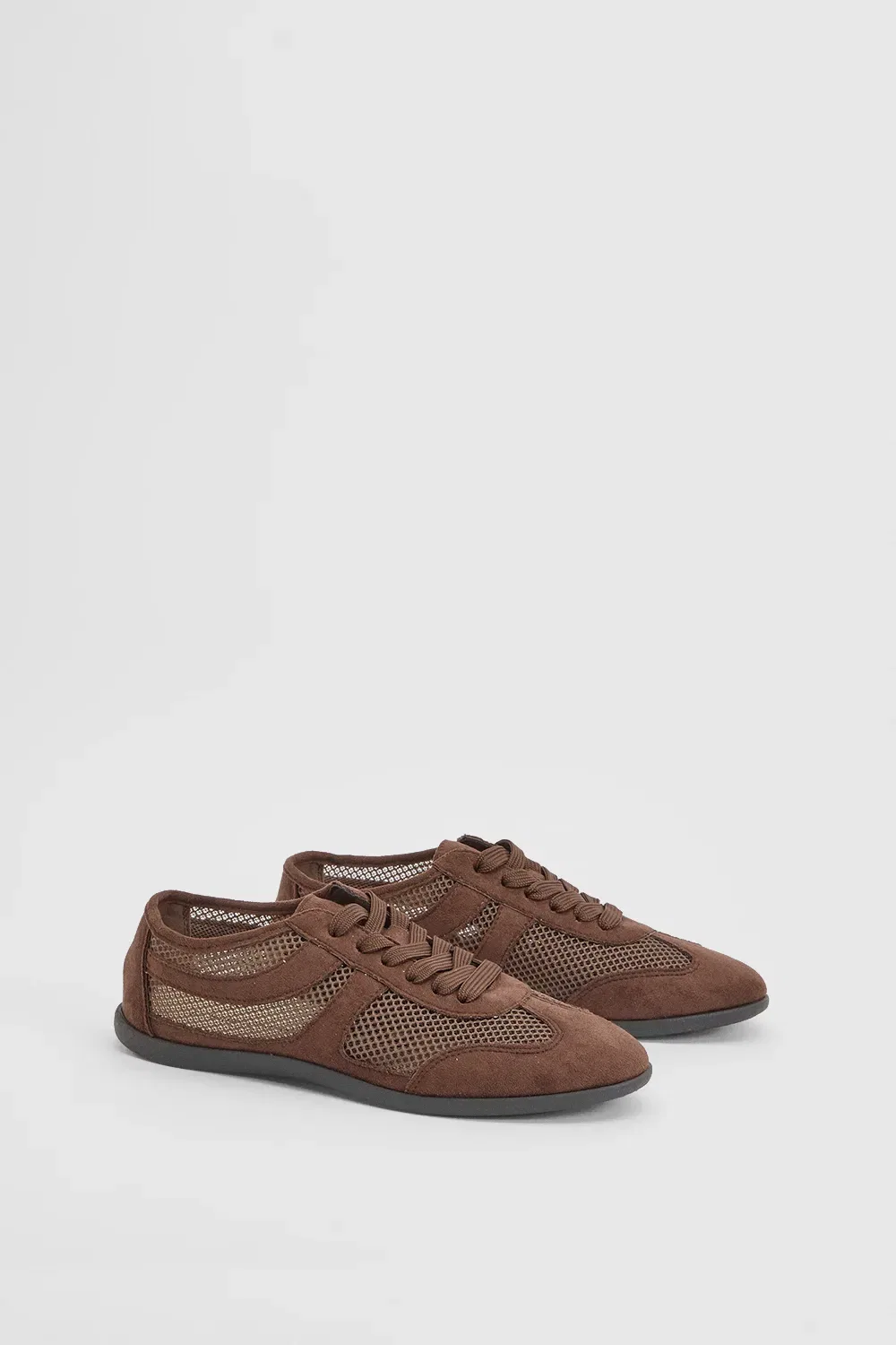 Кроссовки Lucy Mesh Lace Up Oasis, шоколадный