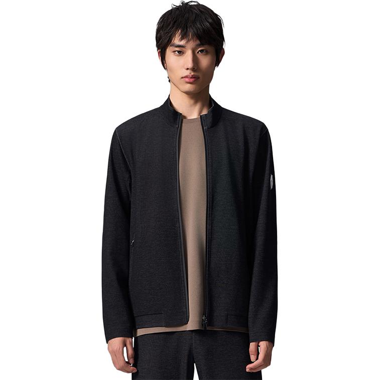 

Saucony Куртка мужская Jet Black с воротником стойкой