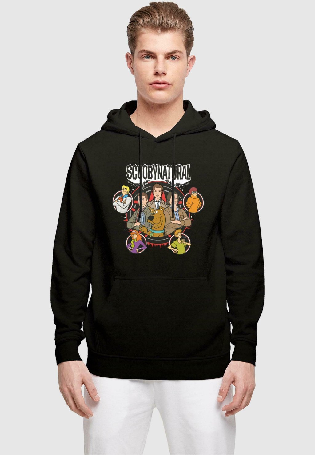 

Толстовка с капюшоном SCOOBY BASIC ABSOLUTE CULT, черный