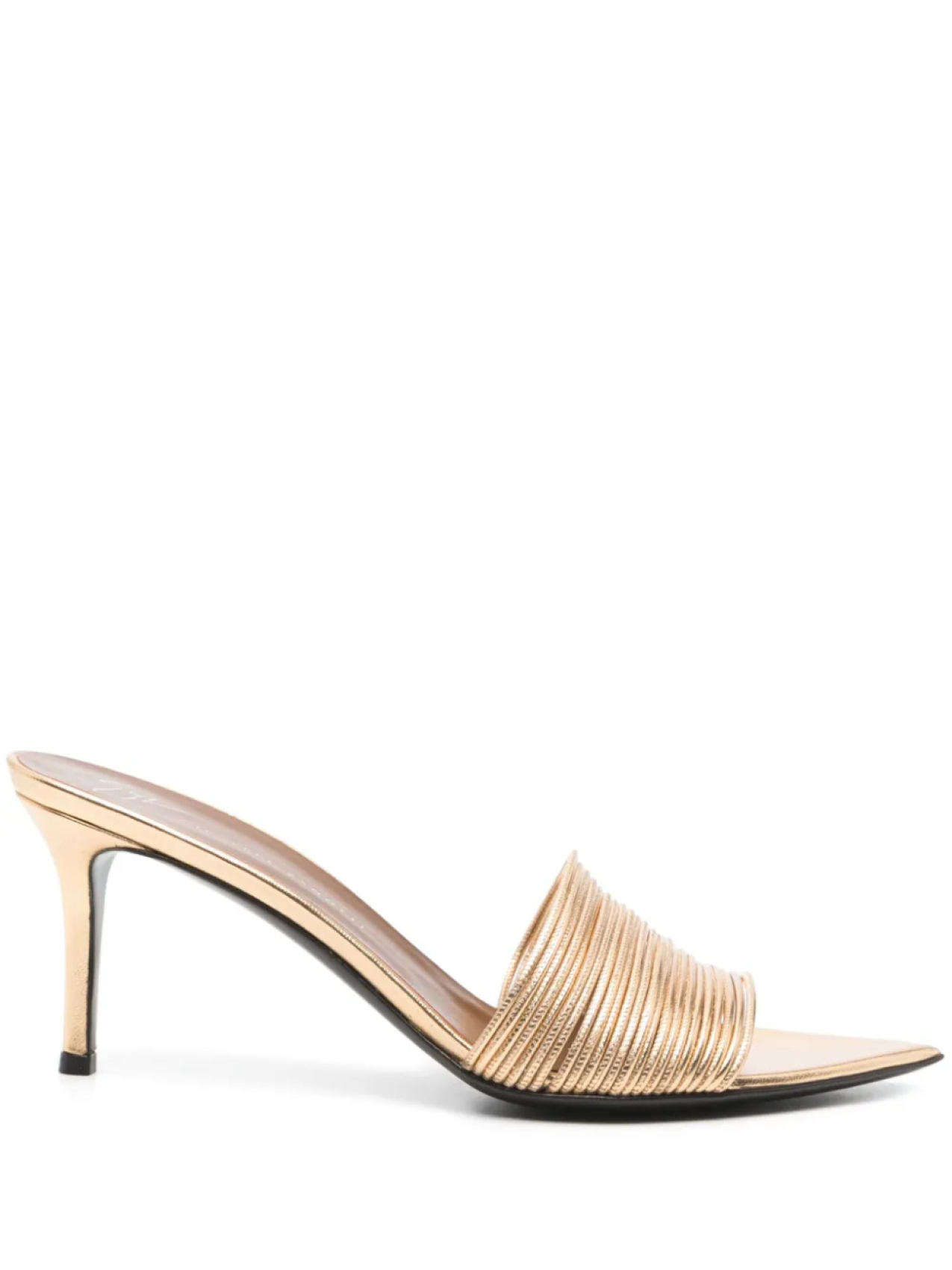Туфли Giuseppe Zanotti 90 мм Intriigo Clio, золотой
