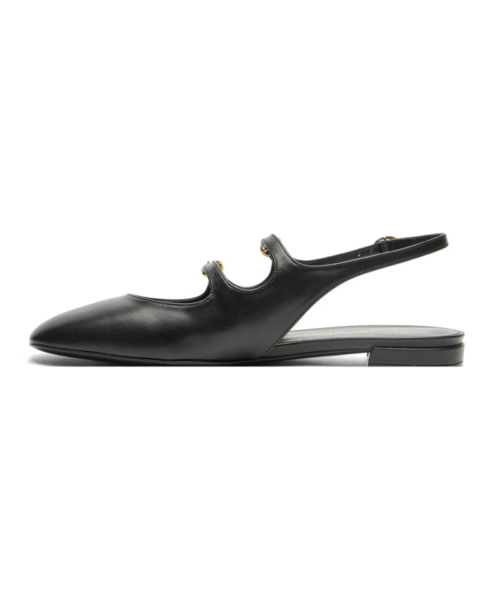 Туфли Мэри Джейн с пяткой на пятке Stuart Weitzman, черный — фото 3