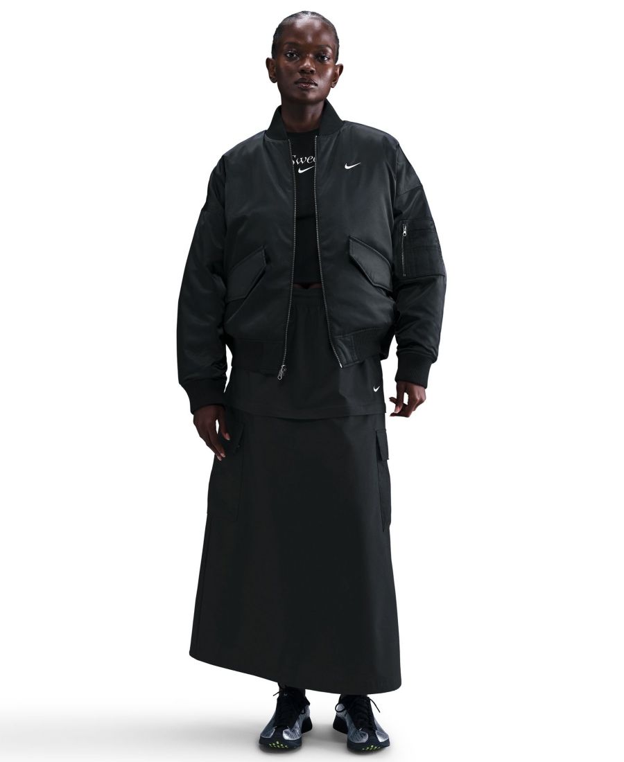 

Женская двусторонняя куртка-бомбер Therma-FIT Nike, Black