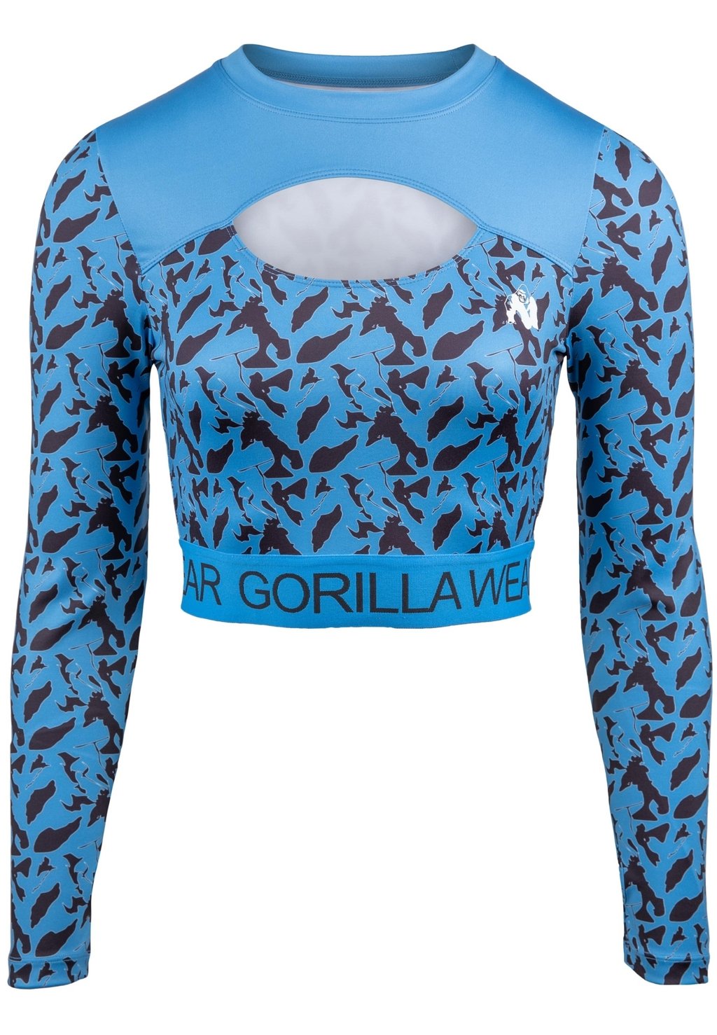 

Топ с длинными рукавами OSSEO Gorilla Wear, синий