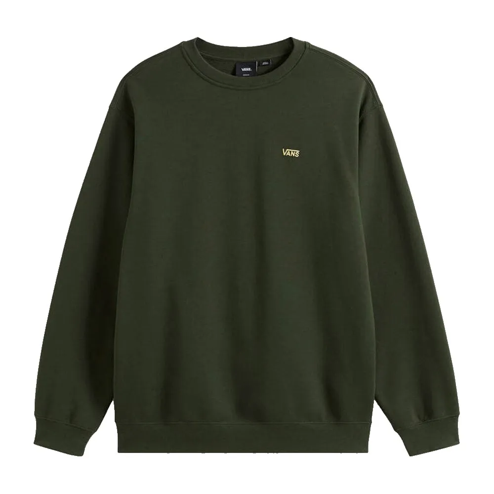 

Толстовка Vans Left Chest II Loose Crew, зеленый